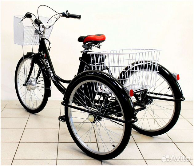 Трехколесный велосипед для взрослых 26х