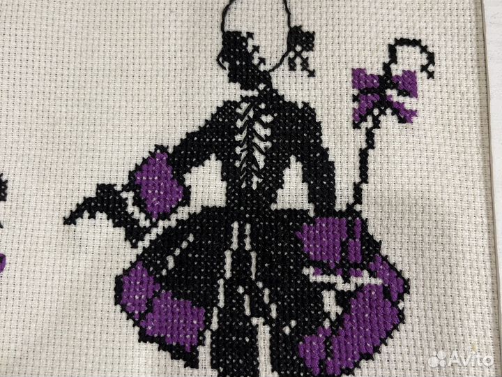 Картина вышивка ручная работа