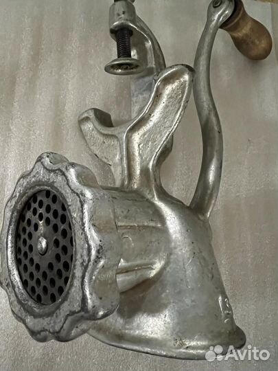 Мясорубка ручная чугунная СССР