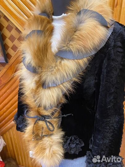 Шубка приталенная, размер 44/46