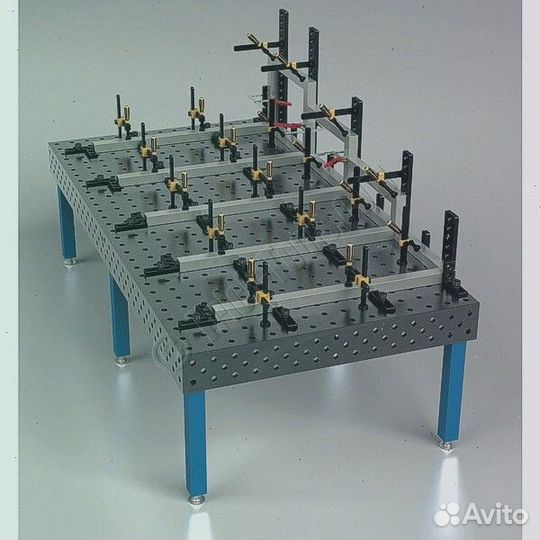 Сварочный 3D стол 3000х1500х150 толщиной 10мм