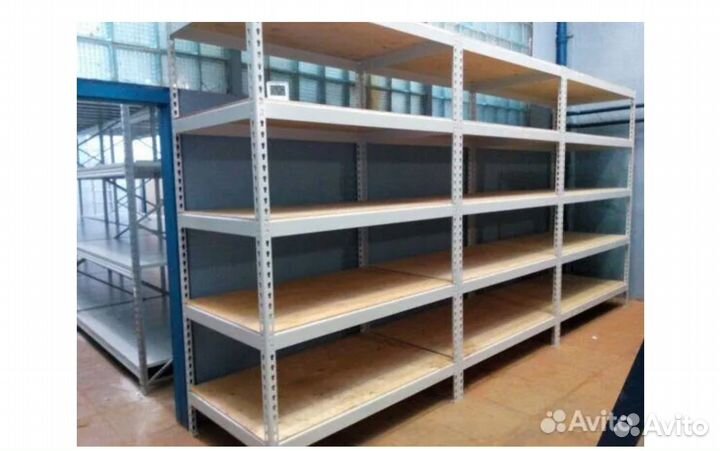 Стеллажи среднегрузовые