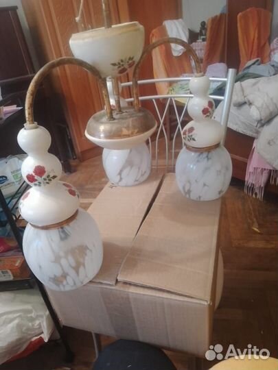 Люстра винтажная СССР