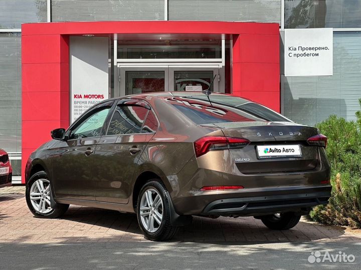 Skoda Rapid 1.6 AT, 2021, 23 290 км