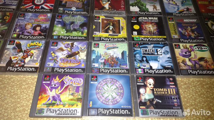 Лицензионные игры для PS1 (PAL)