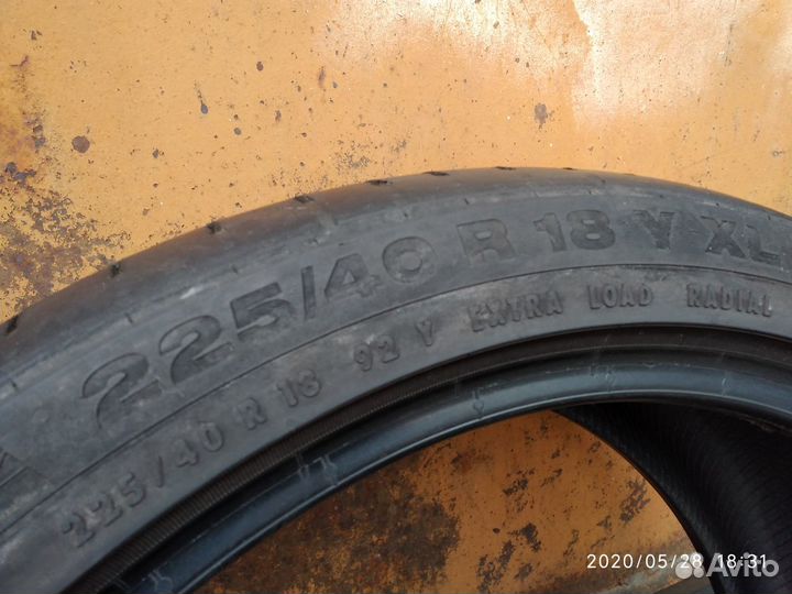 Continental ContiSportContact 5 225/40 R18 92Y