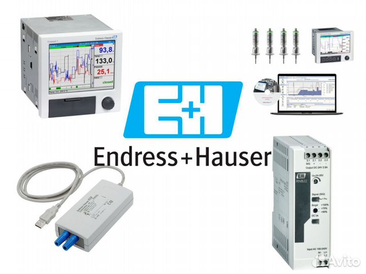Оборудование Endress Hauser Промышленая автоматика