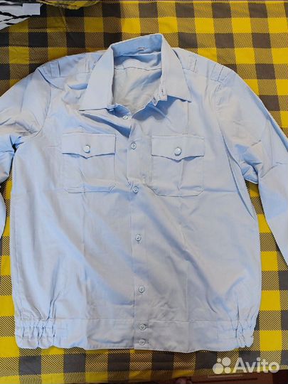 Рубашка мвд мужская, синяя. Размер 48-50. Новая