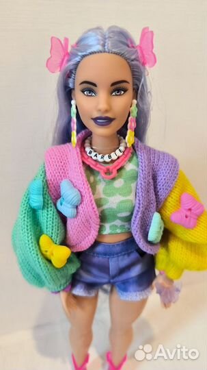 Кукла барби barbie Экстра 20, Лавандовые волосы