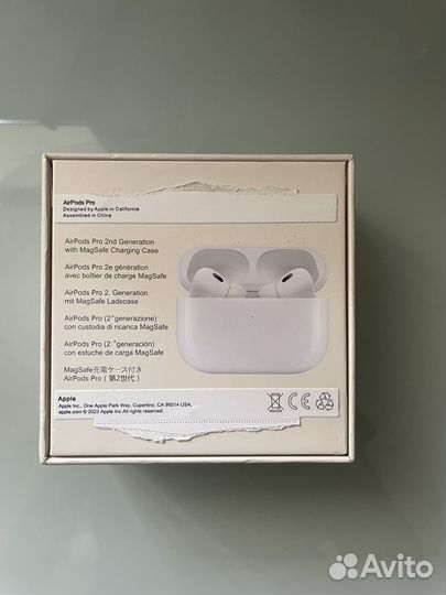 Беспроводные наушники apple airpods pro 2