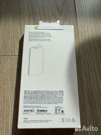 Чехол на iPhone 15 Pro Max Clear Case