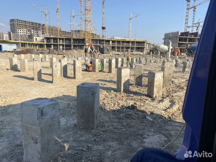 Аренда компрессора с машинистом и отбойными молотк