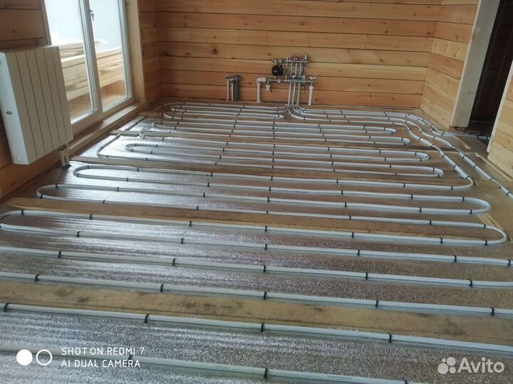 Монтаж системы отопления