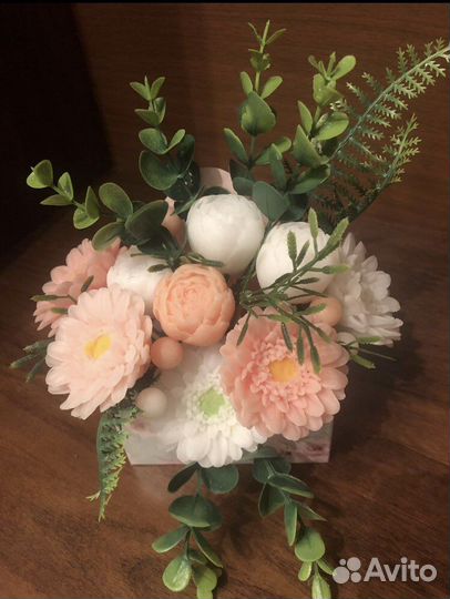 Букеты из мыла ручной работы