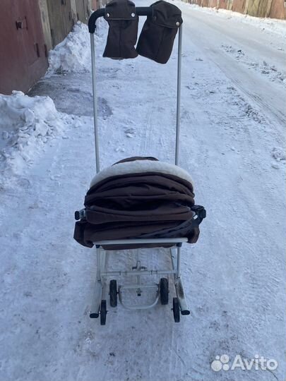 Коляска санки