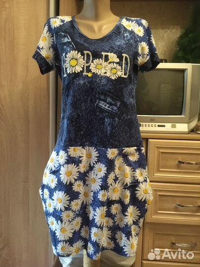 Платье на девочку 44-46