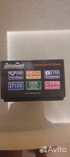 Видеорегистратор advocam FD black