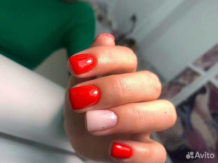 Маникюр с покрытием