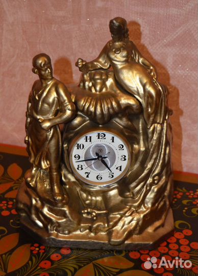 Каминные часы СССР