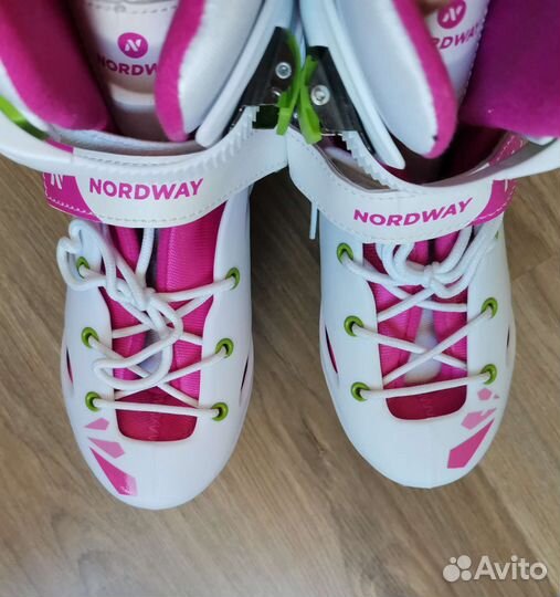 Коньки раздвижные Nordway Julia 34-37