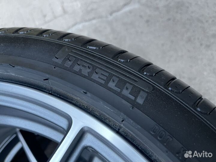 Колеса разноширокие Mercedes r19 диски и шины Rnf