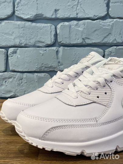 Кроссовки nike air max 90 белые