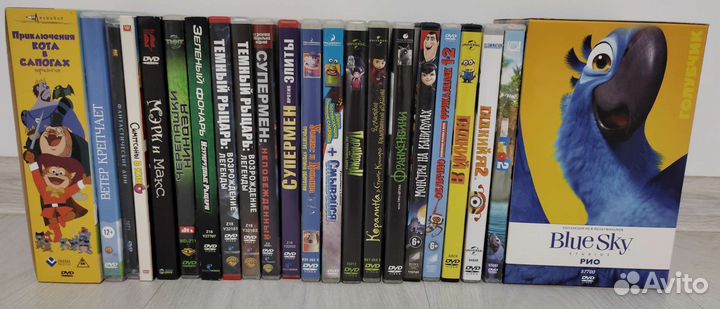 Мультфильмы на лицензионных DVD