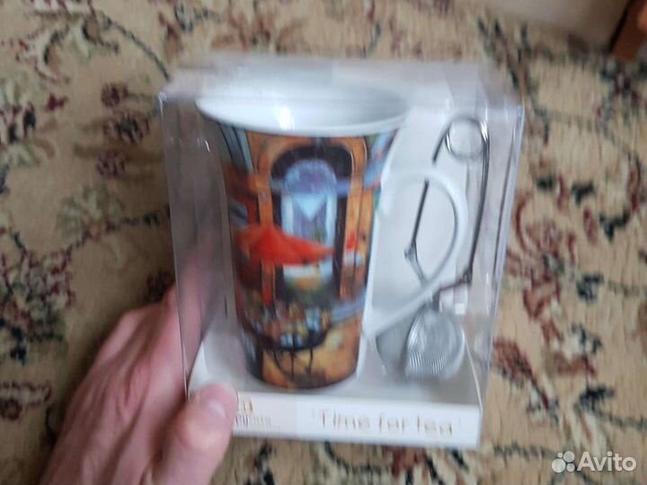 Чашка с заварным ситечком