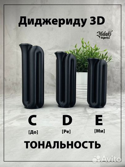 Диджериду 3D Нанодиджериду nanodidg