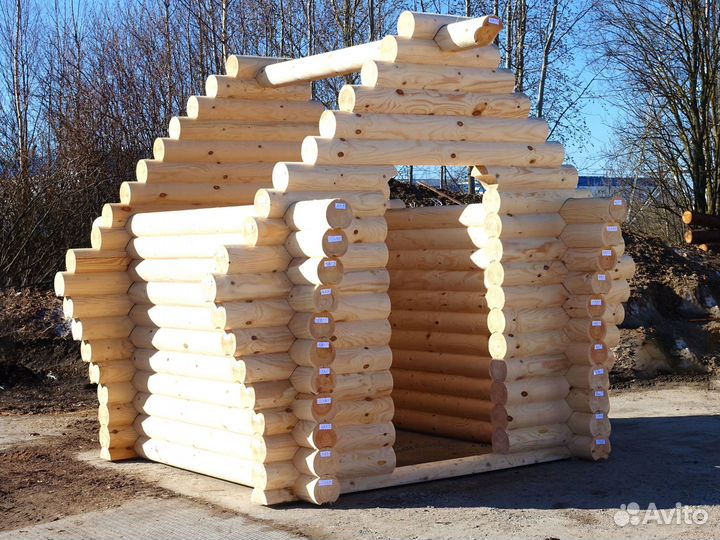 Сруб из бревна