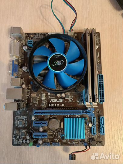 Игровой комплект (i5 3470, 8gb ddr3 1600, h61m-k)