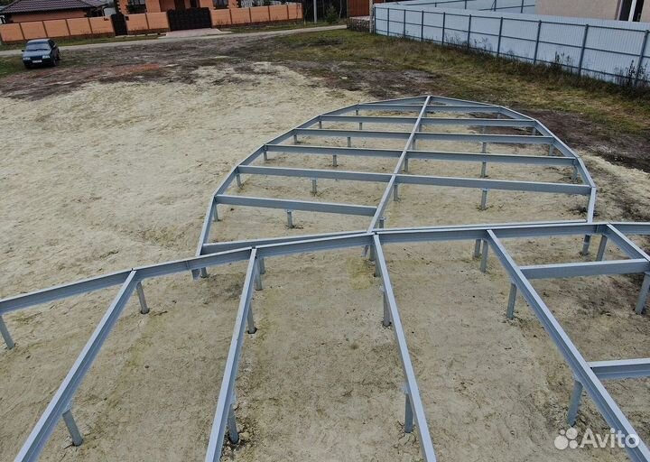 Винтовые сваи для забора