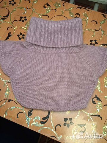 Продано. Манишка из пуха норки