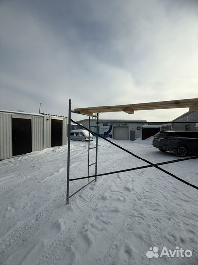 Леса строительные рамные