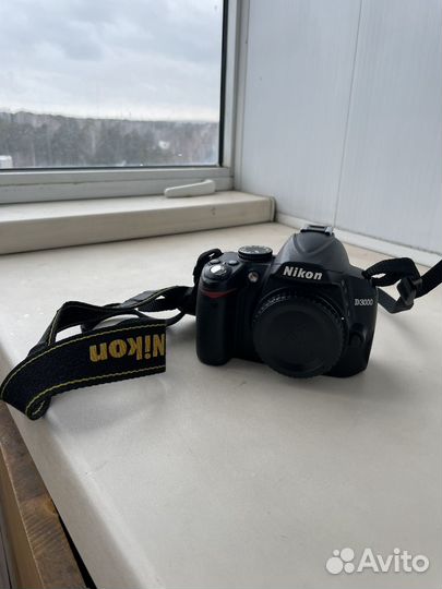 Зеркальный фотоаппарат nikon d3000 body