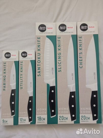 Набор кухонных ножей Тефаль