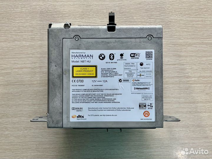 NBT головное устройство BMW F30 F20 F10 F15 F25