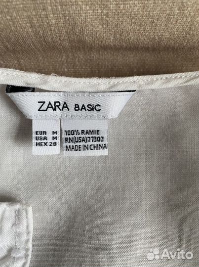 Платье Zara (лен)