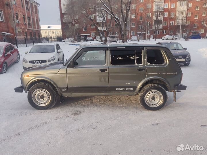 LADA 4x4 (Нива) 1.7 МТ, 2016, 103 000 км