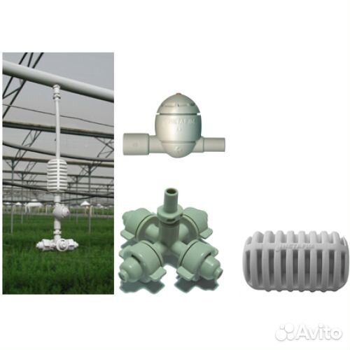 Система полива/охлаждения туманом