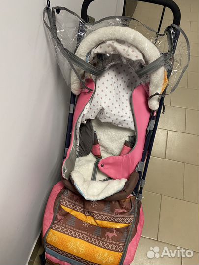 Санки коляска ника кидс