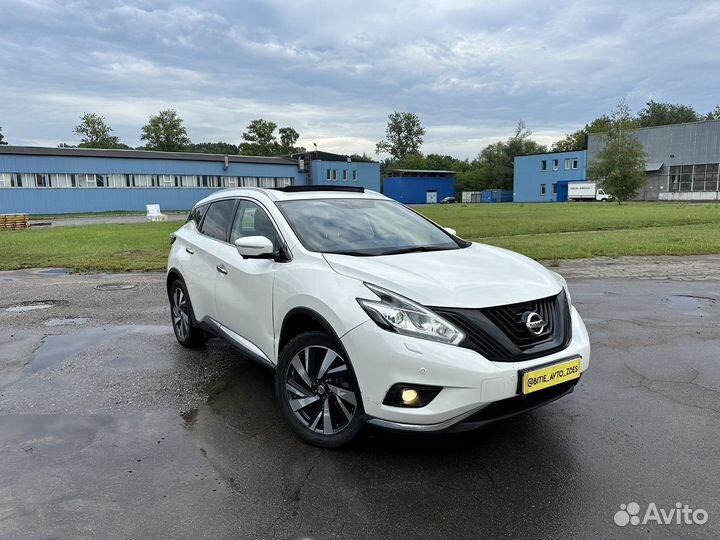 Nissan Murano 3.5 CVT, 2019, битый, 70 000 км