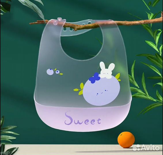 Силиконовые нагрудники мягкие прозрачные