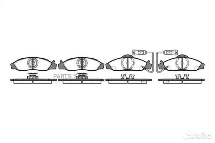 Road house 262402 колодки ssangyong диск. пер. korando, musso, tager, road partner 262402 roadhouse