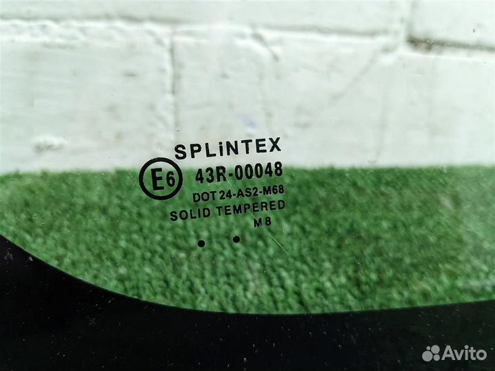 Стекло заднее правое Toyota Aygo B10 2009