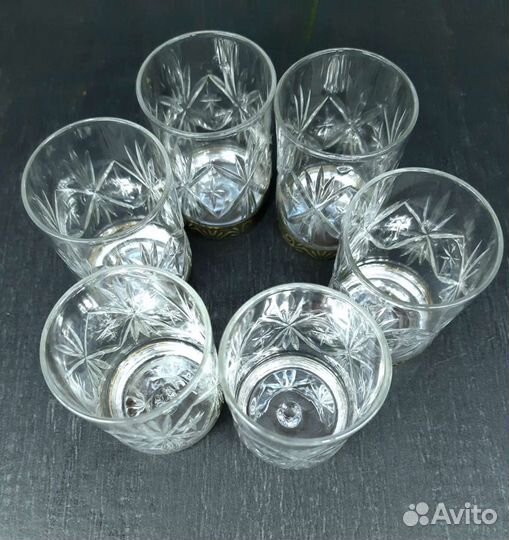 Стопки хрустальные СССР