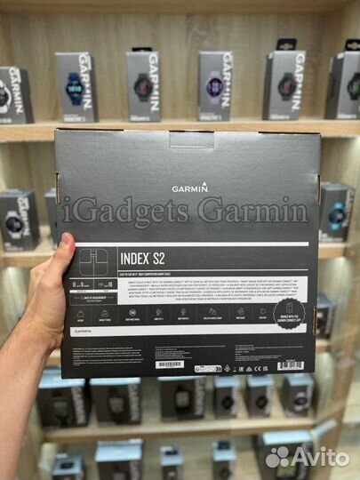 Garmin Index S2 белые (умные весы)