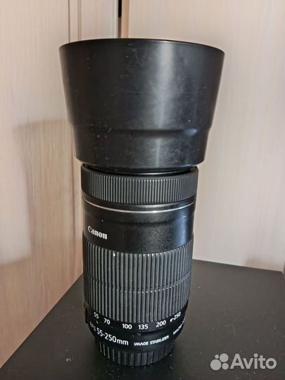 Объектив canon ef s 55 250mm stm