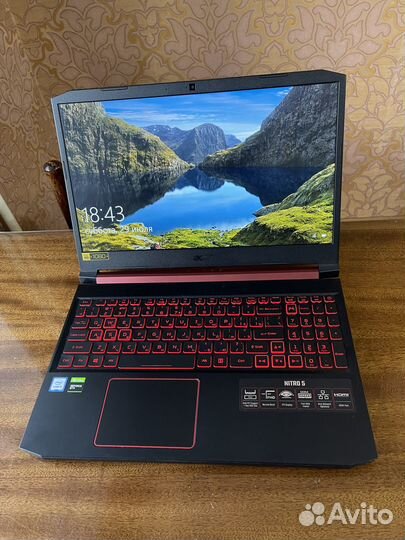 Игровой ноутбук Acer Nitro 5 AN515-54-5292