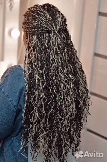 Косы с канекалоном